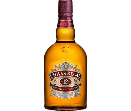 Chivas Regal 12 Year Blended Scotch Whiskey 1L - Uptown Spirits