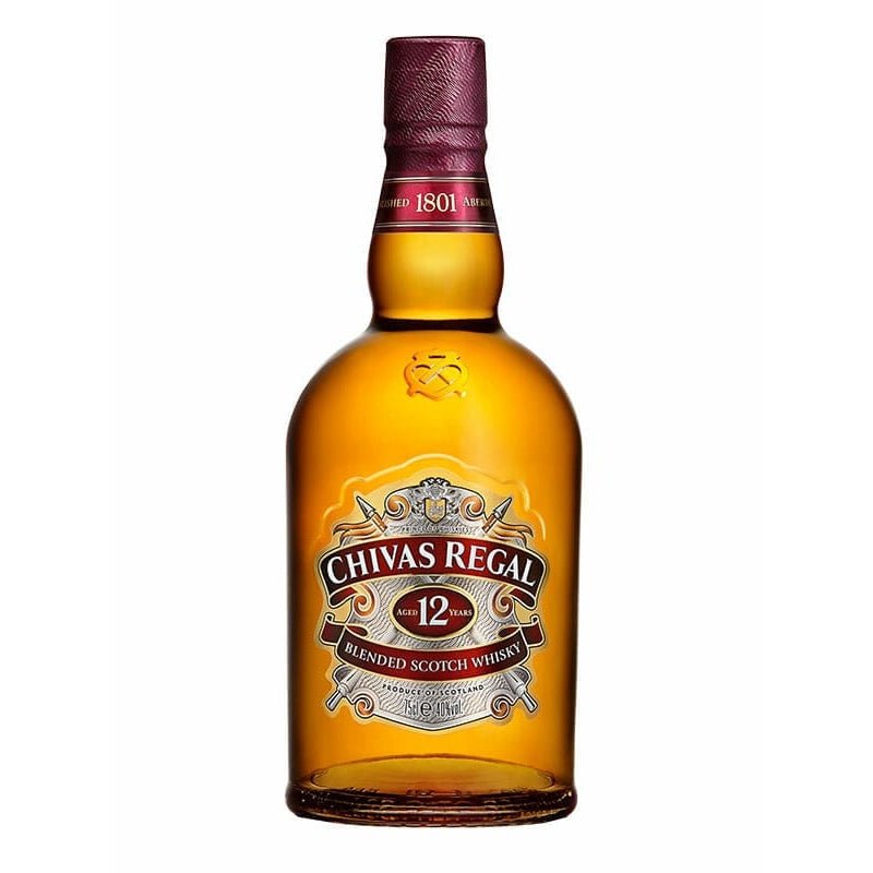 Chivas Regal 12 Year Blended Scotch Whiskey 750ml - Uptown Spirits