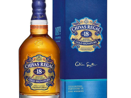 Chivas Regal 18 Year Gold Signature Blended Scotch Whisky - Uptown Spirits