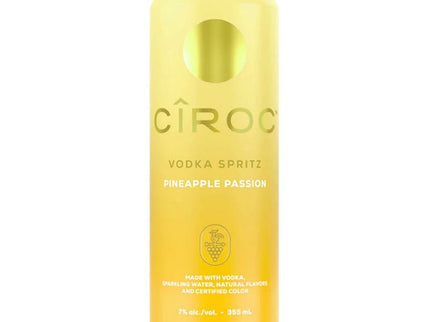 Ciroc Pineapple Passion Vodka Spritz Full Case 24/355ml - Uptown Spirits