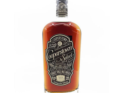 Cooperstown Select Straight American Single Malt Whiskey 750ml - Uptown Spirits
