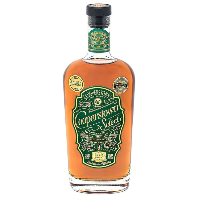 Cooperstown Select Straight Rye Whiskey 750ml - Uptown Spirits