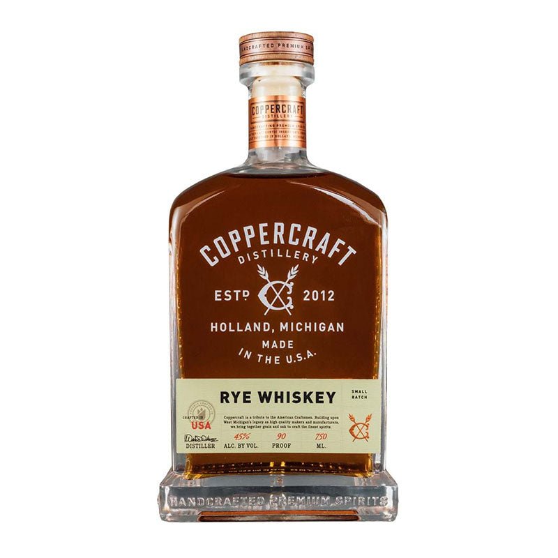 Coppercraft Rye Whiskey 750ml - Uptown Spirits