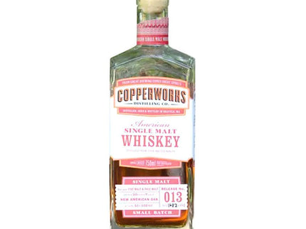 Copperworks 013 American Single Malt Whiskey 750ml - Uptown Spirits