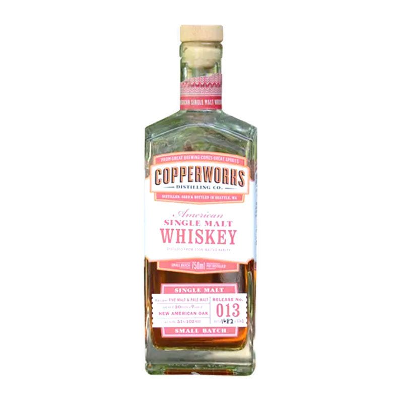 Copperworks 013 American Single Malt Whiskey 750ml - Uptown Spirits