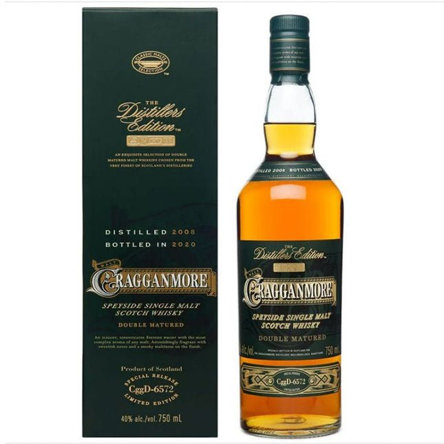 ï»¿ï»¿Cragganmore The Distillers Edition 2021 Scotch Whisky 750ml - Uptown Spirits