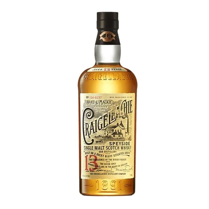Craigellachie 13 Year Single Malt Scotch Whisky 750ml - Uptown Spirits