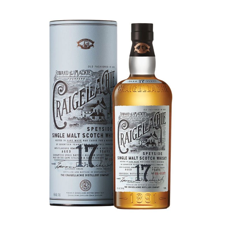 Craigellachie 17 Year Old Single Malt Scotch Whisky 750ml - Uptown Spirits