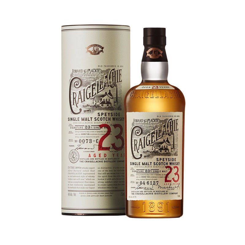 Craigellachie 23 Year Old Single Malt Scotch Whisky 750ml - Uptown Spirits