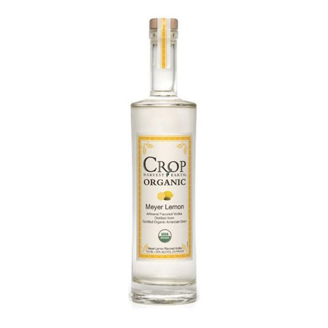 Crop Harvest Earth Meyer Lemon Vodka 750ml - Uptown Spirits