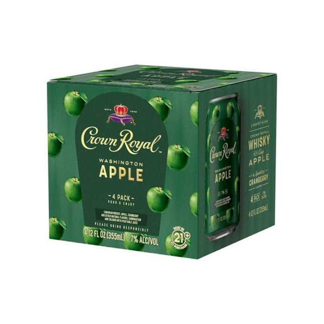 Crown Royal Washington Apple Full Case 24/355ml - Uptown Spirits