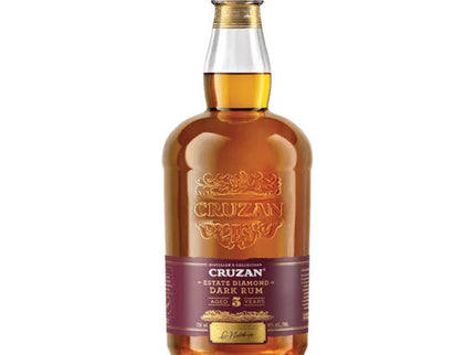 Cruzan 5 Years Estate Diamond Dark Rum 750ml - Uptown Spirits