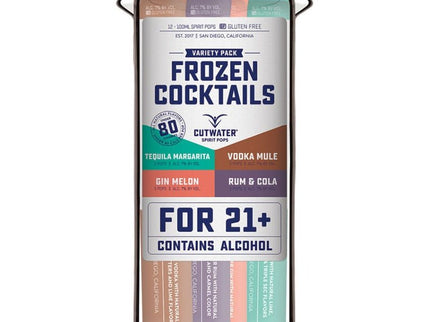 Cutwater Frozen Cocktails Spirit Pops - Uptown Spirits
