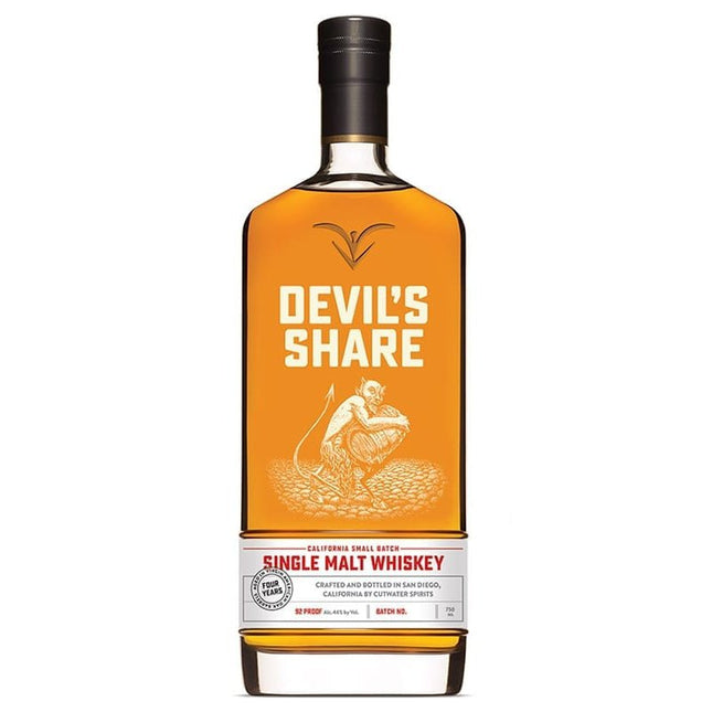 Cutwater Spirits Devil's Share Single Malt Whiskey Batch 05 - Uptown Spirits