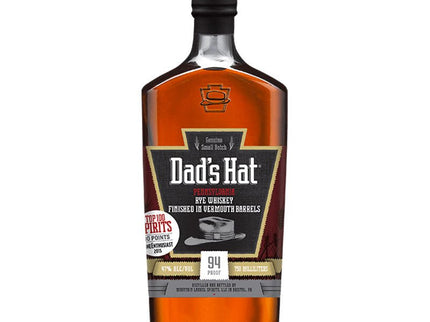 Dads Hat Finished In Vermouth Barrels Rye Whiskey 750ml - Uptown Spirits