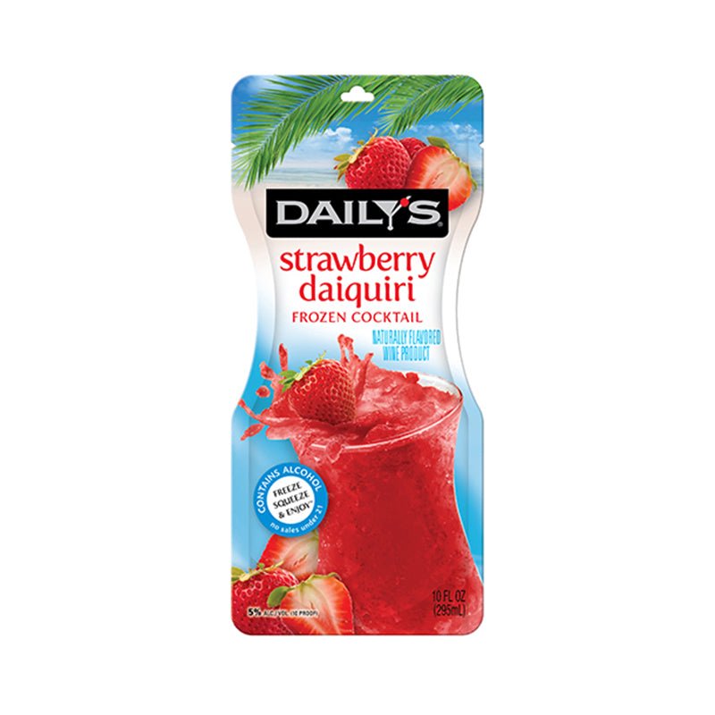 Dailys Strawberry Daiquiri Frozen Cocktail Full Case 24/295ml - Uptown Spirits