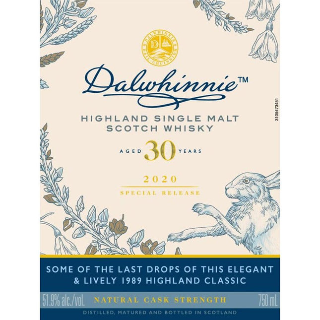 Dalwhinnie 30 Year Old 2020 Special Release - Uptown Spirits