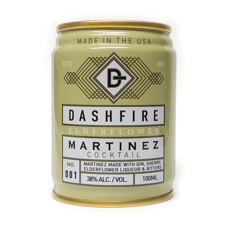 Dashfire Elderflower Martinez Cocktail 4/100ml - Uptown Spirits