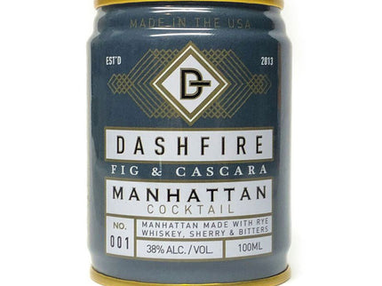 Dashfire Fig & Cascara Manhattan Cocktail 4/100ml - Uptown Spirits