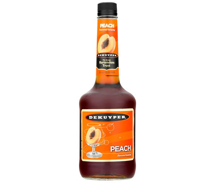 De Kuyper Peach Flavored Brandy 750ml - Uptown Spirits