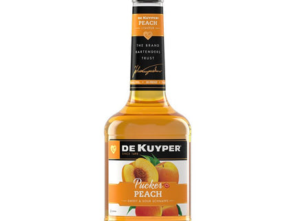 De Kuyper Pucker Peach Schnapps 750ml - Uptown Spirits
