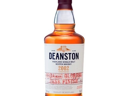 Deanston 2002 Organic Oloroso Cask Finish Scotch Whiskey 750ml - Uptown Spirits