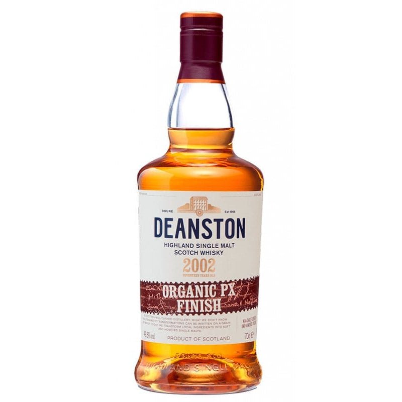 Deanston 2002 Organic PX Cask Finish Scotch Whiskey 750ml - Uptown Spirits
