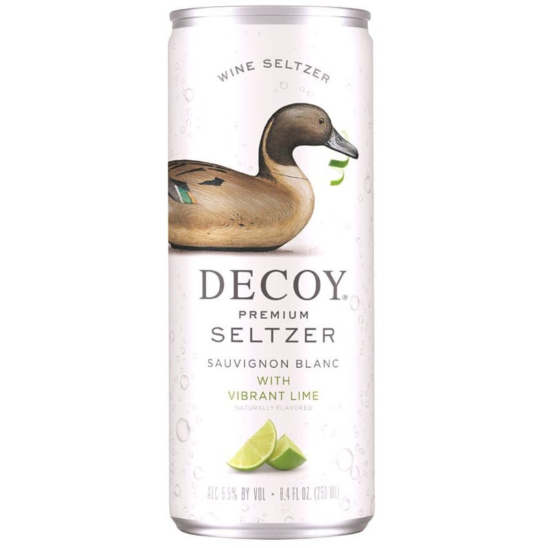 Decoy Sauvignon Blanc With Vibrant Lime Premium Seltzer 4/250ml - Uptown Spirits