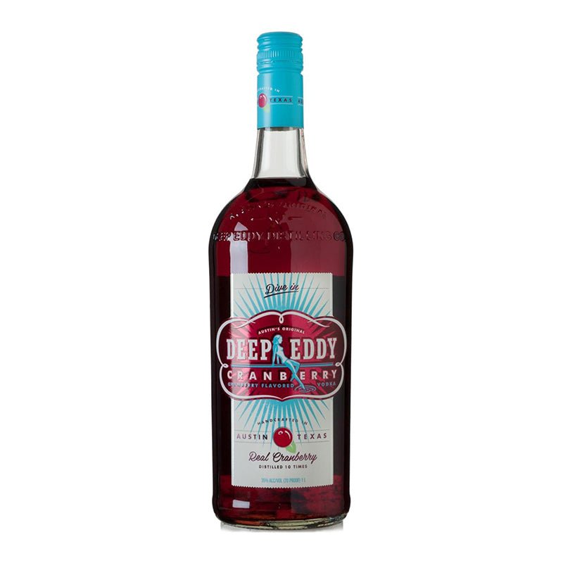 Deep Eddy Cranberry Flavored Vodka 1L - Uptown Spirits