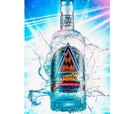 Def Leppard Animal Premium Distilled Gin 700ml - Uptown Spirits