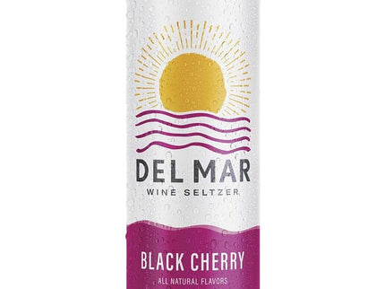 Del Mar Wine Seltzer Black Cherry 4/355ml - Uptown Spirits