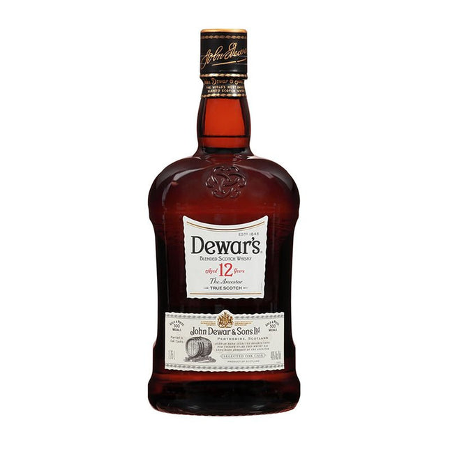 Dewar's 12 Year Double Aged Scotch Whisky 1.75L - Uptown Spirits