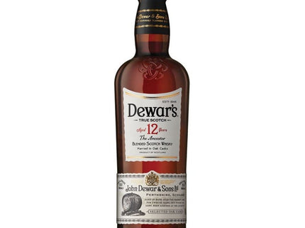 Dewar's 12 Year Double Aged Scotch Whisky 750ml - Uptown Spirits