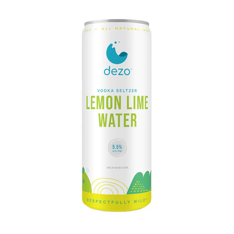 Dezo Spiked Lemon Water Lime Full Case 24/355ml - Uptown Spirits