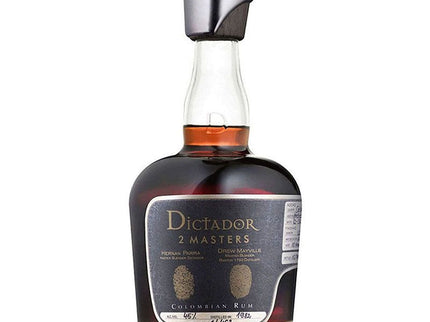 Dictador 2 Masters Barton Wheated Bourbon Cask Colombian Rum 750ml - Uptown Spirits