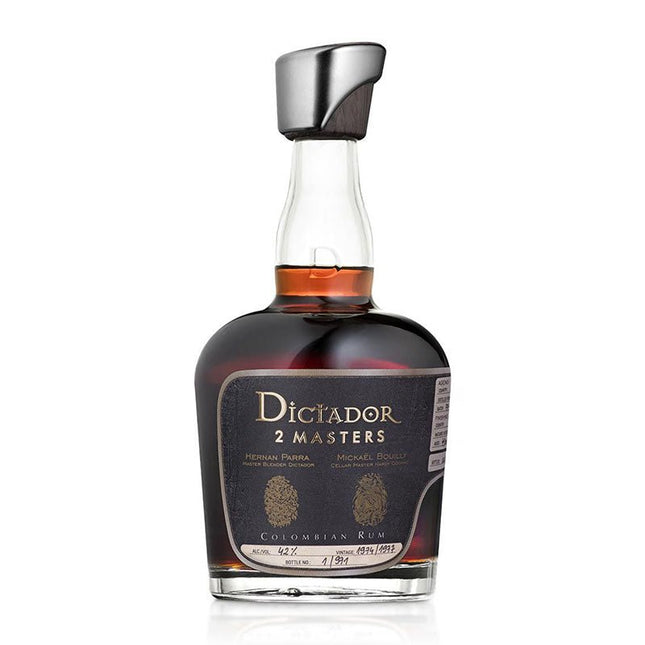 Dictador 2 Masters Hardy 1974/77 Colombian Rum 750ml - Uptown Spirits