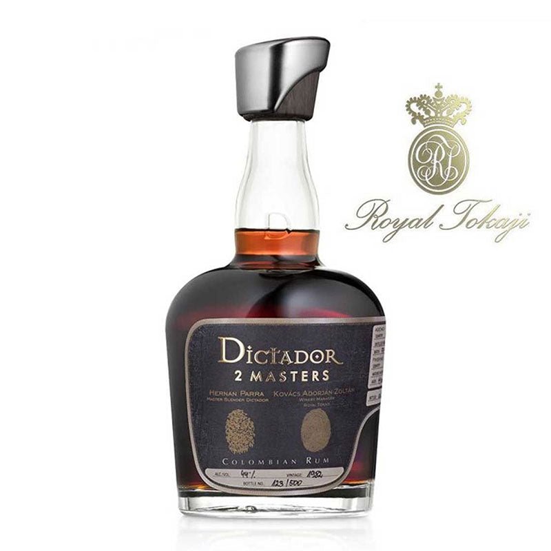 Dictador 2 Masters Royal Tokaji 1982 Colombian Rum 750ml - Uptown Spirits