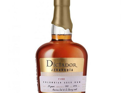 Dictador 29 Years Jerarquia Fino Colombian Rum 750ml - Uptown Spirits