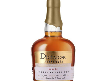 Dictador 39 Years Jerarquia Borbon Colombian Rum 750ml - Uptown Spirits