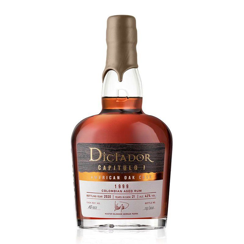 Dictador Capitulo Uno American Oak 21 Years 1999 Colombian Aged Rum 750ml - Uptown Spirits