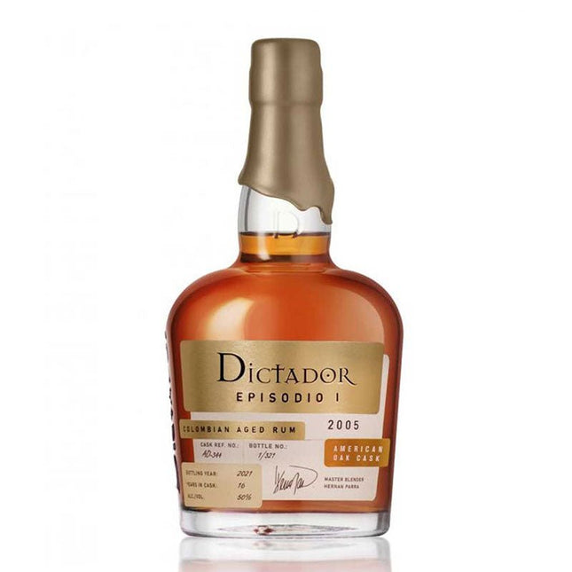 Dictador Episodio American Oak 2005 Colombian Aged Rum 750ml - Uptown Spirits