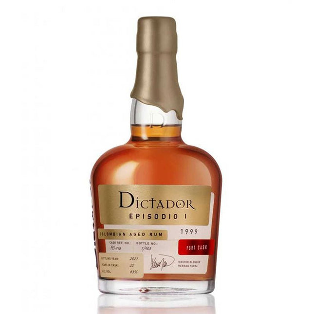 Dictador Episodio Port 1999 Colombian Aged Rum 750ml - Uptown Spirits