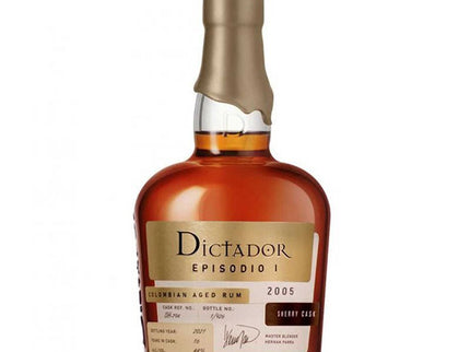 Dictador Episodio Sherry 2005 Colombian Aged Rum 750ml - Uptown Spirits