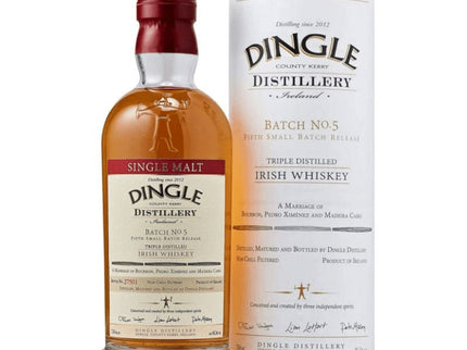 Dingle Single Malt Batch 5 Irish Whiskey 750ml - Uptown Spirits