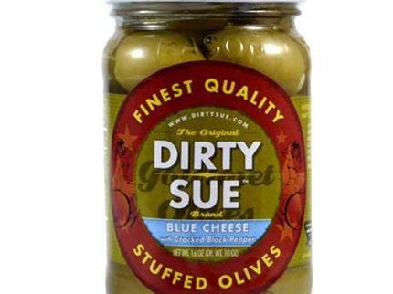Dirty Sue Stuffed Olives Blue Cheese 16oz - Uptown Spirits