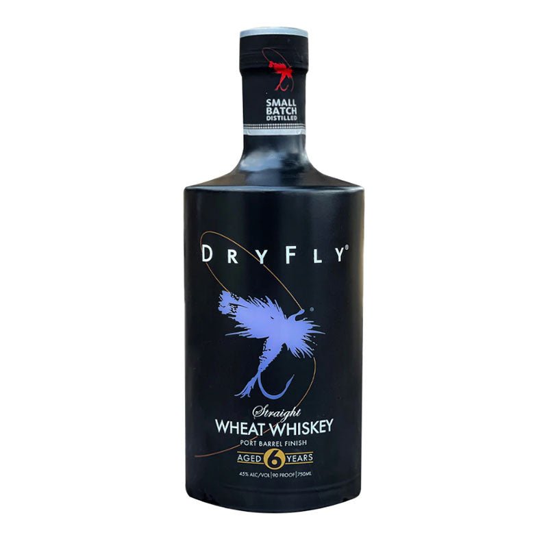 Dry Fly 6 Years Black Bottle Port Finished Wheat Whiskey 750ml - Uptown Spirits