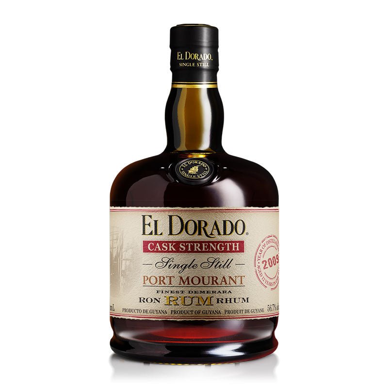El Dorado Port Mourant Cask Strength Single Still Rum 750ml - Uptown Spirits