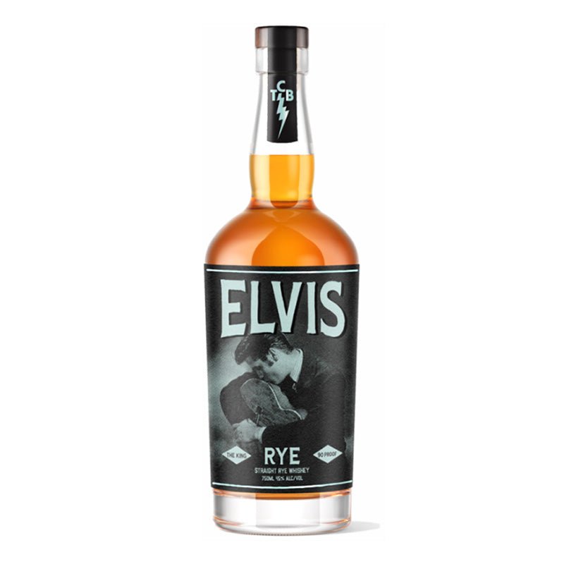 Elvis The King Straight Rye Whiskey 750ml - Uptown Spirits