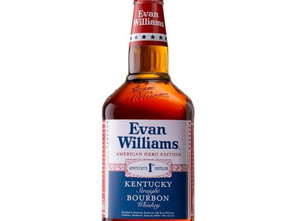 Evan Williams American Hero Bourbon 1.75L - Uptown Spirits