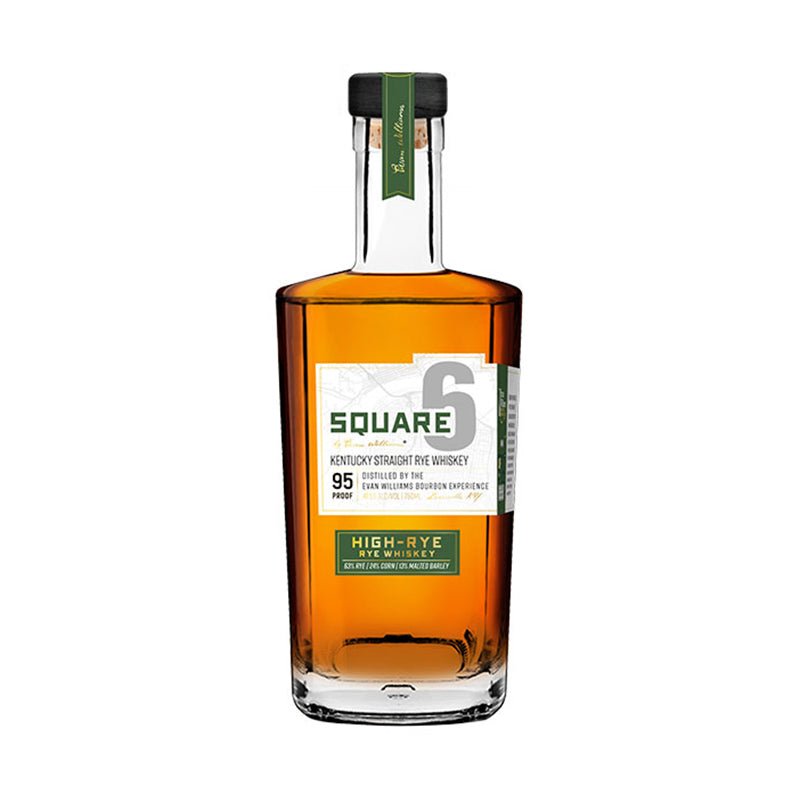 Evan Williams Square 6 High Rye Whiskey 750ml - Uptown Spirits
